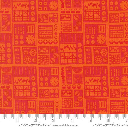 Moda 321 Blast Off Dashboard Mars 1 Yard Cut - Moda from Fort Worth Fabric Studio