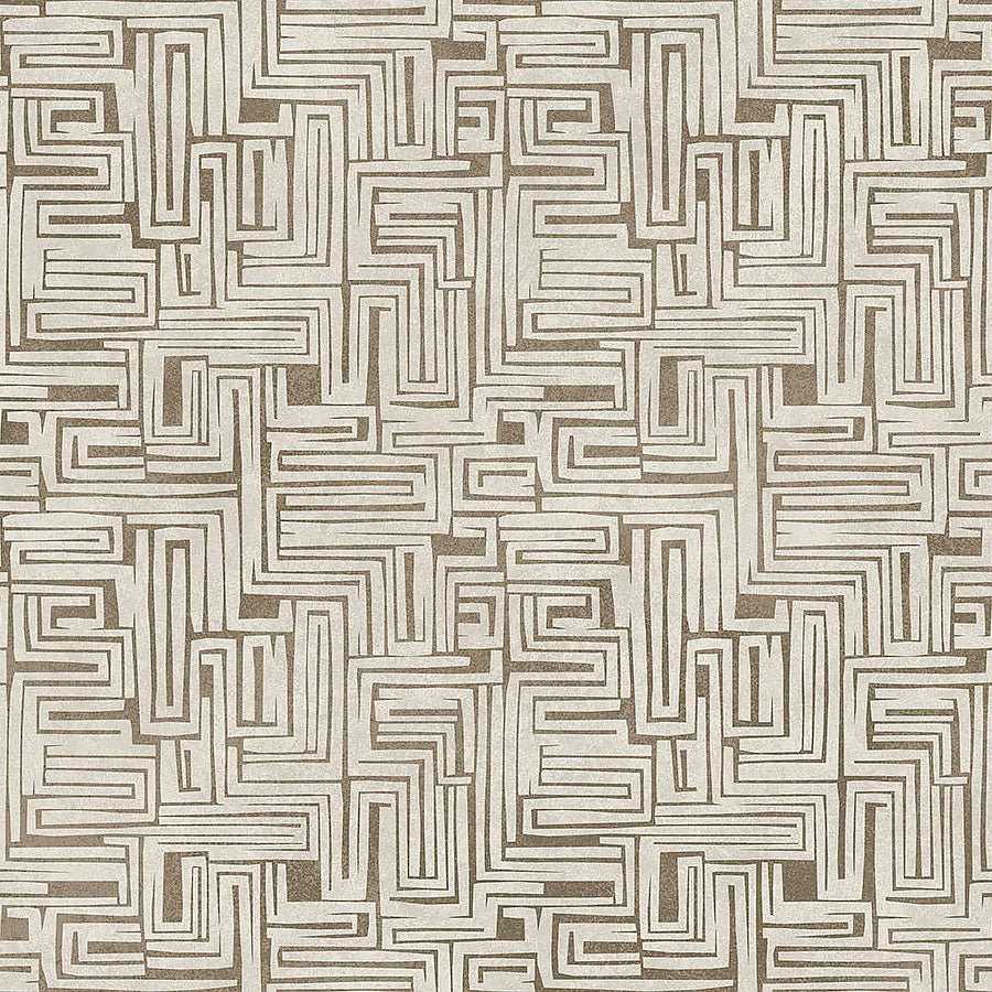 Modern Vibe Maze Linen – Remnant 45″ × 44″ - Northcott from Fort Worth Fabric Studio