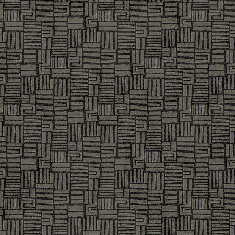 Modern Vibe Stacked Shapes Black Multi - Northcott from Fort Worth Fabric Studio