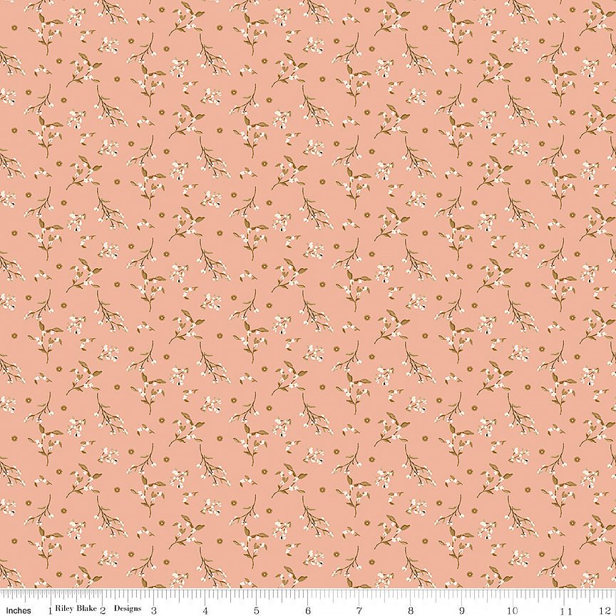 Morning Latte Berries Pink - Riley Blake from Fort Worth Fabric Studio
