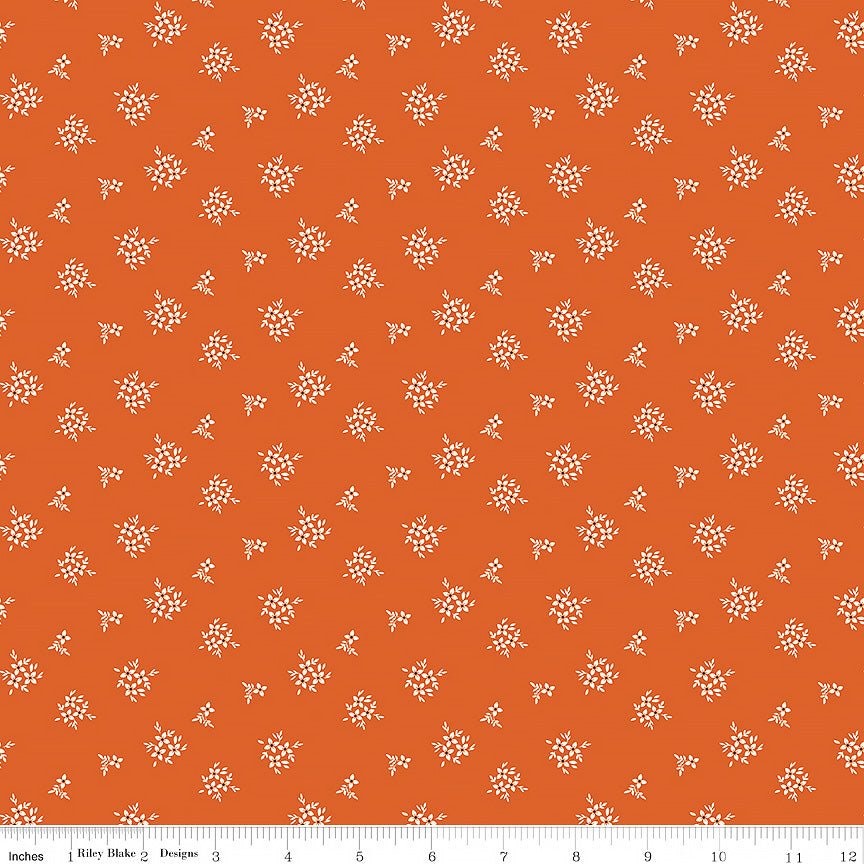 Morning Latte Ditsy Spice – Remnant 25″ × 44″