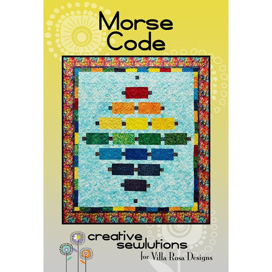 Morse Code Quilt Pattern - Villa Rosa Designs from Fort Worth Fabric Studio
