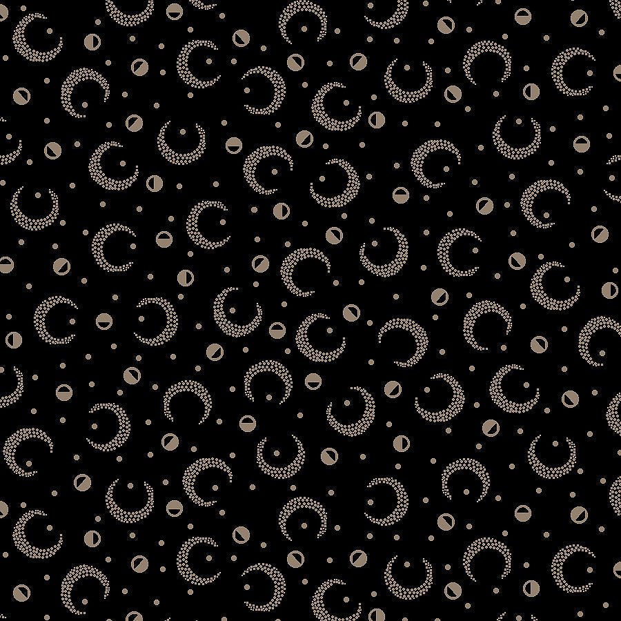 Mr. Moon Mini Moons Black – Remnant 11″ × 44″
