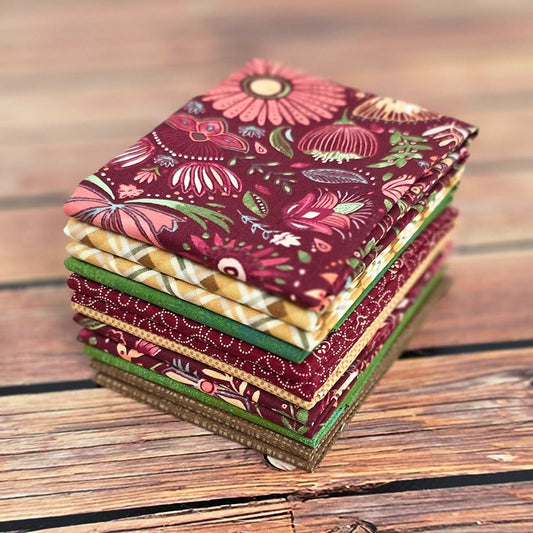 Mulberry Grove 8 Fat Quarter Bundle – FWFS Exclusive - Fort Worth Fabric Studio from Fort Worth Fabric Studio