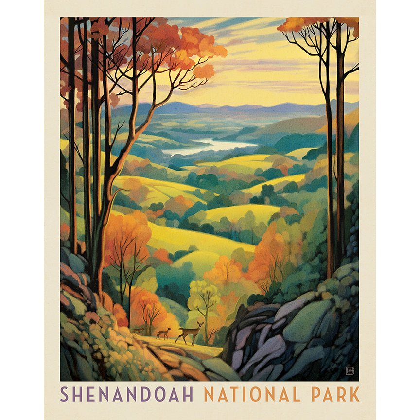 National Parks 36" Shenandoah Panel Multi - Riley Blake from Fort Worth Fabric Studio