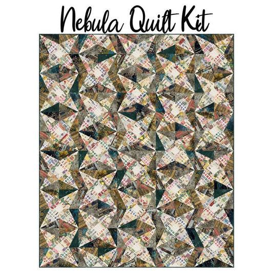 Nebula Quilt Kit with Eclectic Elements Palette - Multi from Free Spirit - Free Spirit from Fort Worth Fabric Studio