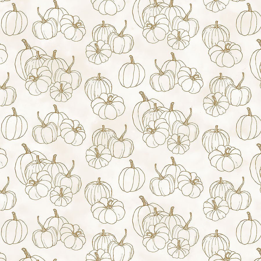 Night Owl Pumpkin Blender Cream – Remnant 19" × 44"