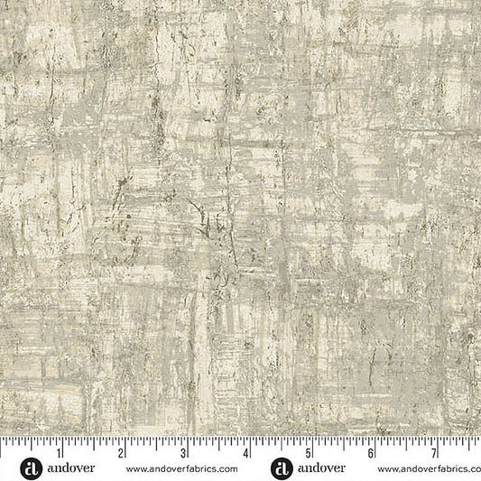 Nitty Gritty Smoke – Remnant 33″ × 44″ - Andover from Fort Worth Fabric Studio