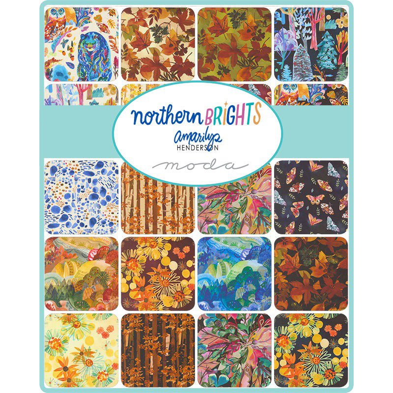 Northern Brights Charm Pack - Moda from Fort Worth Fabric Studio