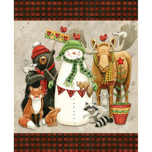 Northern Christmas 35 ½" Panel Multi - Riley Blake from Fort Worth Fabric Studio