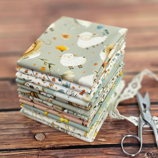 Nursery Rhyme Time Fat Quarter Bundle from Blank 9 Prints - Blank Quilting from Fort Worth Fabric Studio