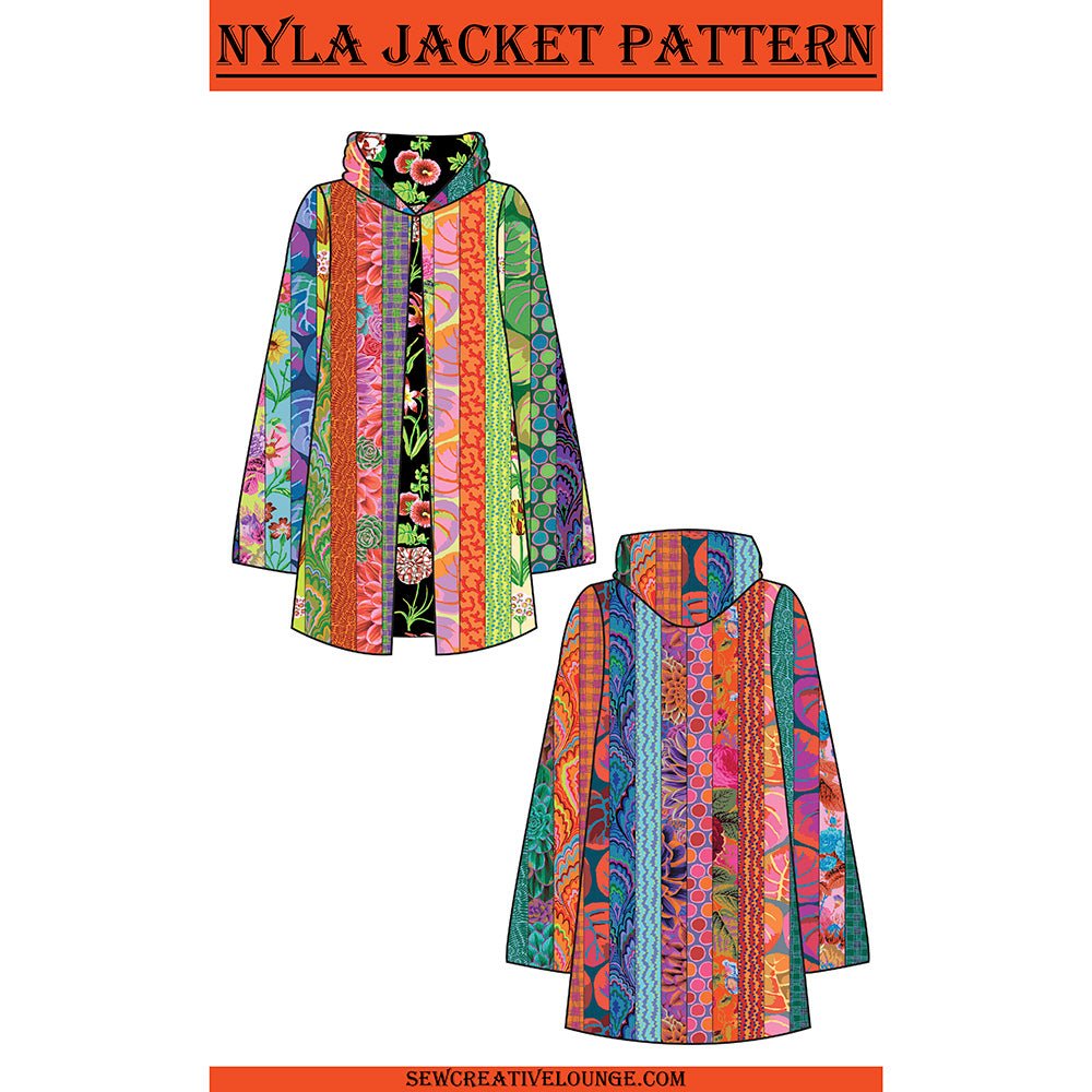 Nyla Jacket Pattern by Sew Creative Lounge Pattern by Sew Creative Lounge