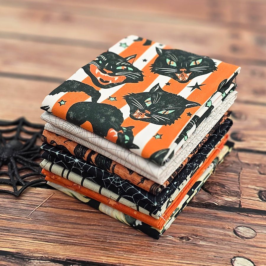 October Moon – FWFS Exclusive 7 Piece Fat Quarter Bundle - Fort Worth Fabric Studio from Fort Worth Fabric Studio