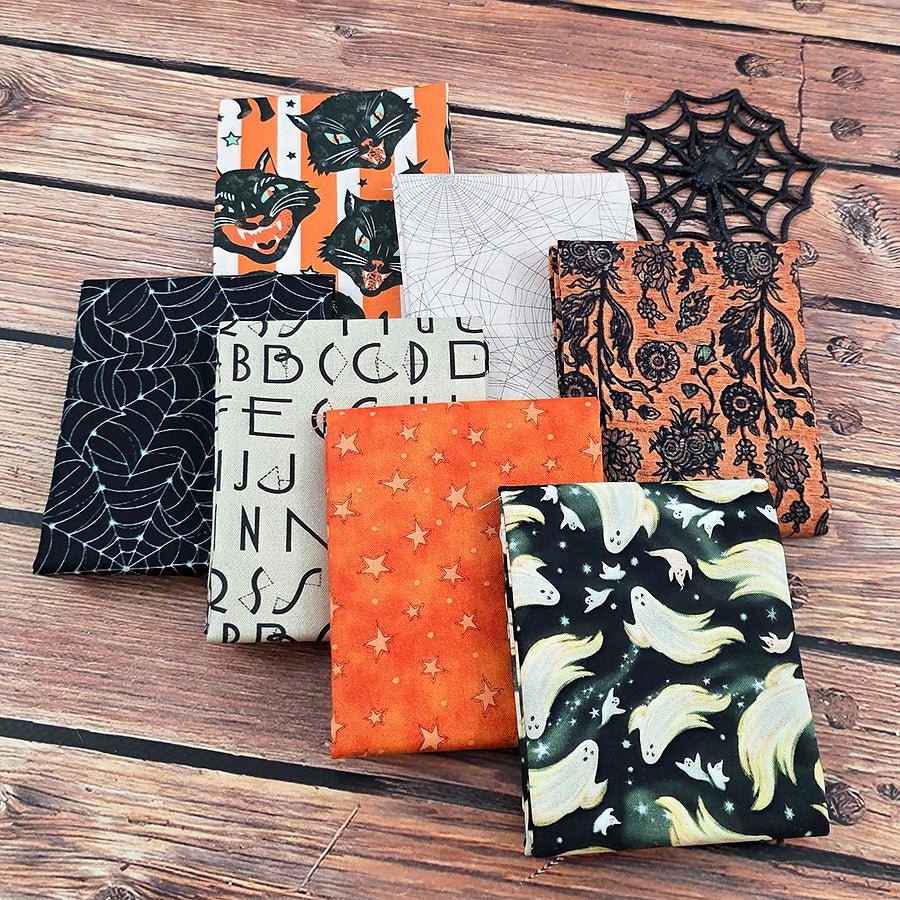 October Moon – FWFS Exclusive 7 Piece Fat Quarter Bundle - Fort Worth Fabric Studio from Fort Worth Fabric Studio