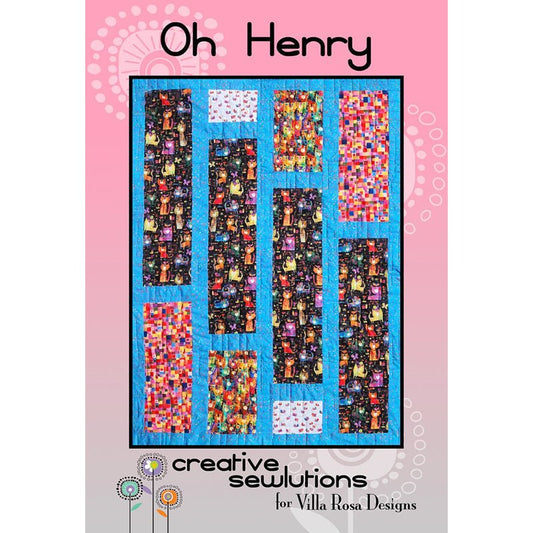 Oh Henry Quilt Pattern PDF Download - Villa Rosa Designs from Fort Worth Fabric Studio