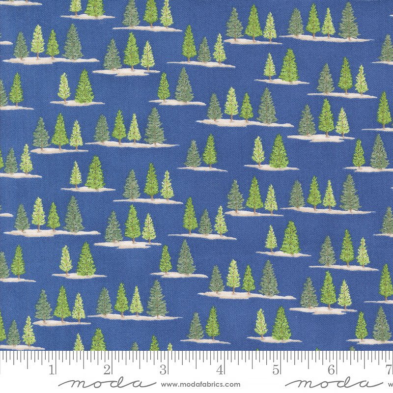 On Lake Time Tiny Trees Deep Water – Remnant 26″ × 44″