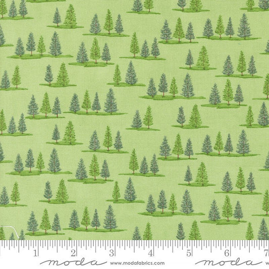 On Lake Time Tiny Trees Spring - Moda from Fort Worth Fabric Studio