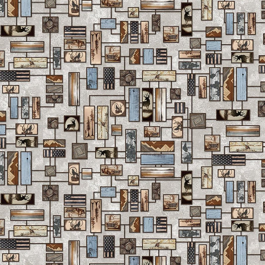 Out of the Woodwork Art Wall Mist - Studio E from Fort Worth Fabric Studio