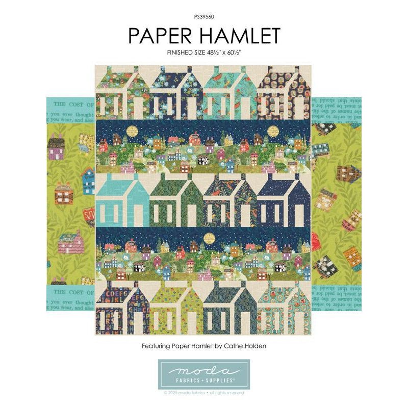 Paper Hamlet Project Sheet by Moda Fabrics Project Sheet by Moda