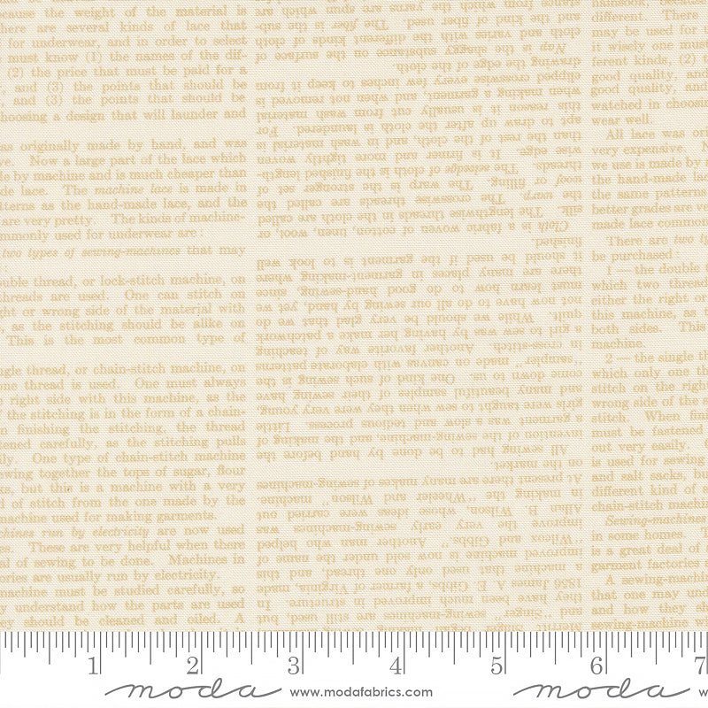 Paper Hamlet Text & Words Paper - Moda from Fort Worth Fabric Studio