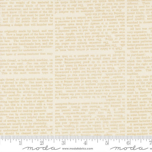 Paper Hamlet Text & Words Paper - Moda from Fort Worth Fabric Studio