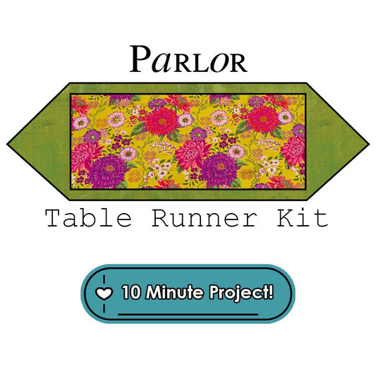 Parlor Table Runner Kit Moda - Moda from Fort Worth Fabric Studio