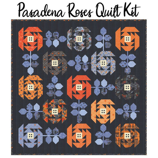 Pasadena Roses Quilt Kit with Coven from Moda - Moda from Fort Worth Fabric Studio