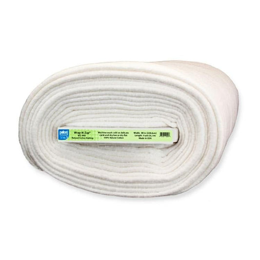 Pellon Wrap - N - Zap 22" 100% Cotton Batting - Pellon from Fort Worth Fabric Studio