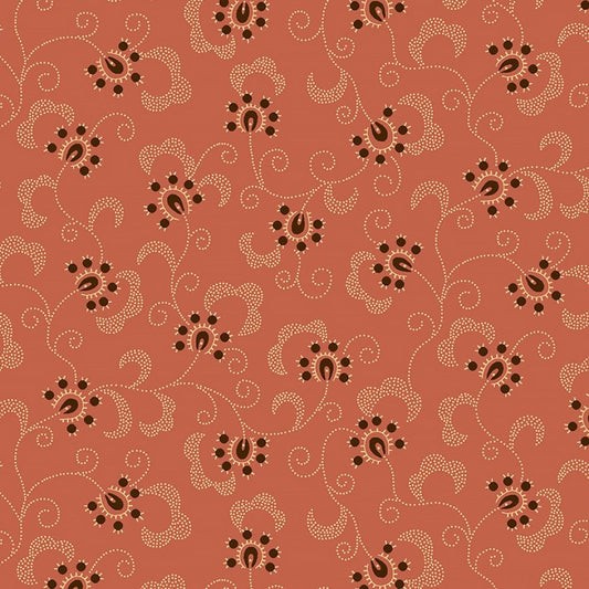 Pennyberry Farm Blooming Vines Pink - Henry Glass from Fort Worth Fabric Studio