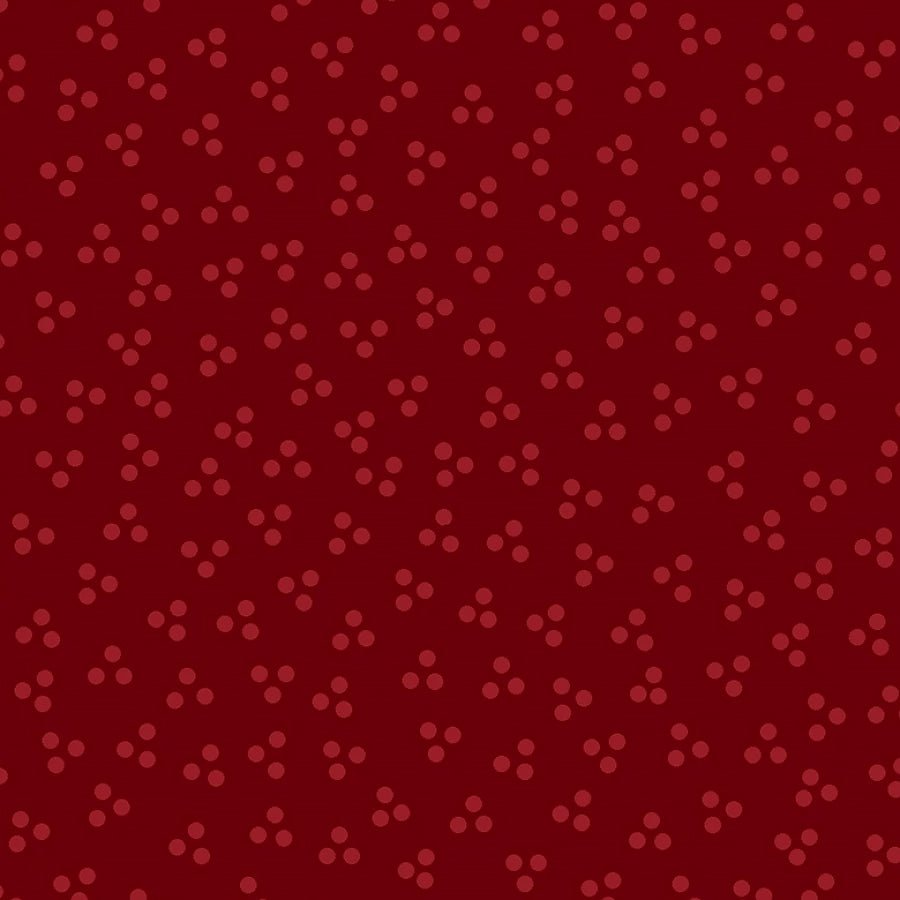Pennyberry Farm Ditsy Dots Red - Henry Glass from Fort Worth Fabric Studio