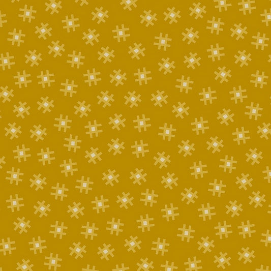 Pennyberry Farm Hash Mash Yellow - Henry Glass from Fort Worth Fabric Studio