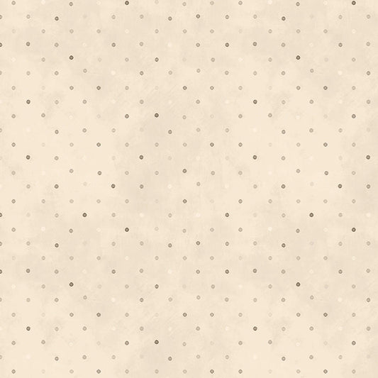 Peppercorn Ecru - White Owl Textiles from Fort Worth Fabric Studio