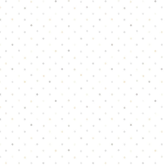 Peppercorn Hush - White Owl Textiles from Fort Worth Fabric Studio