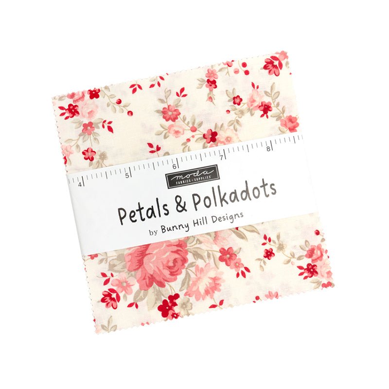 Petals & Polka Dots Charm Pack - Moda from Fort Worth Fabric Studio
