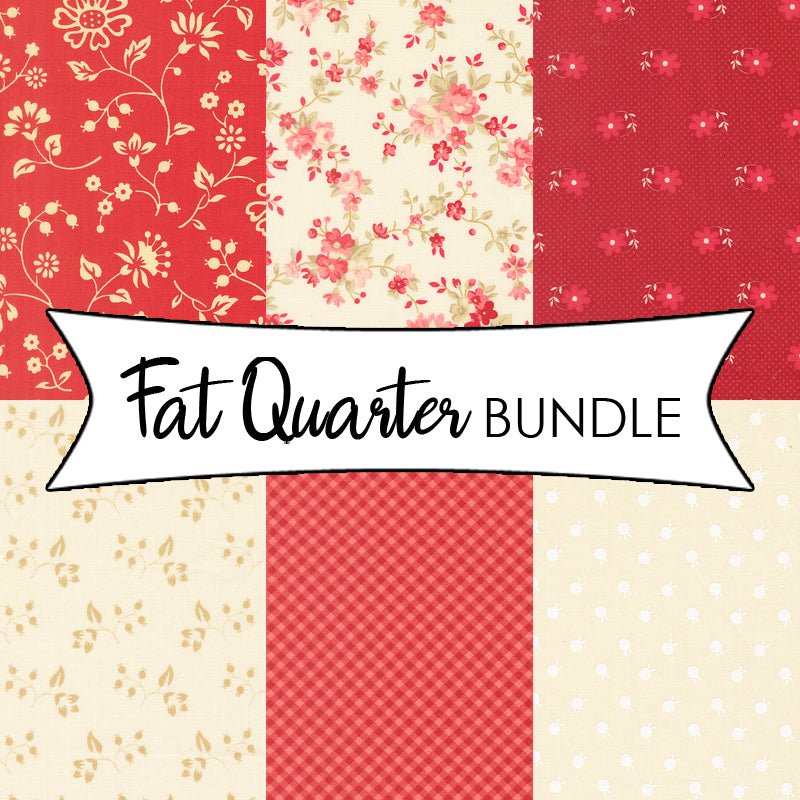 Petals & Polka Dots Fat Quarter Bundle - Moda from Fort Worth Fabric Studio