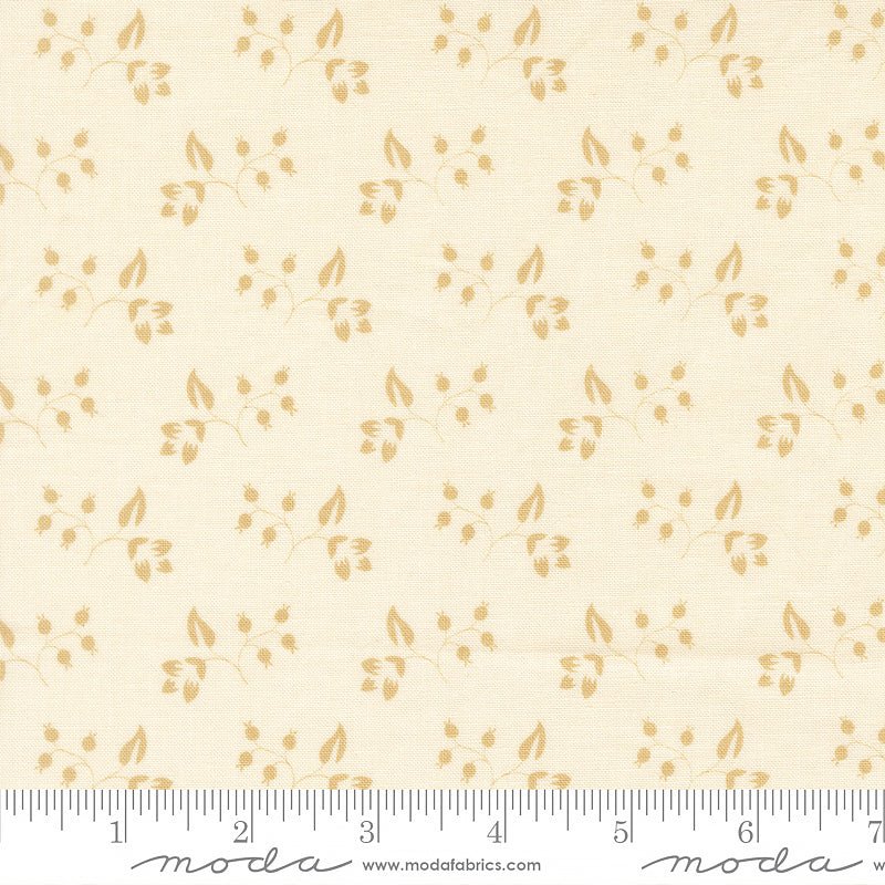 Petals & Polka Dots Rose Florals Lace Linen – Remnant 27″ × 44″