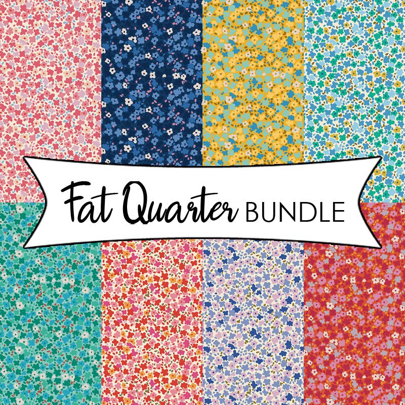 Petite Prints Fat Quarter Bundle - Free Spirit from Fort Worth Fabric Studio