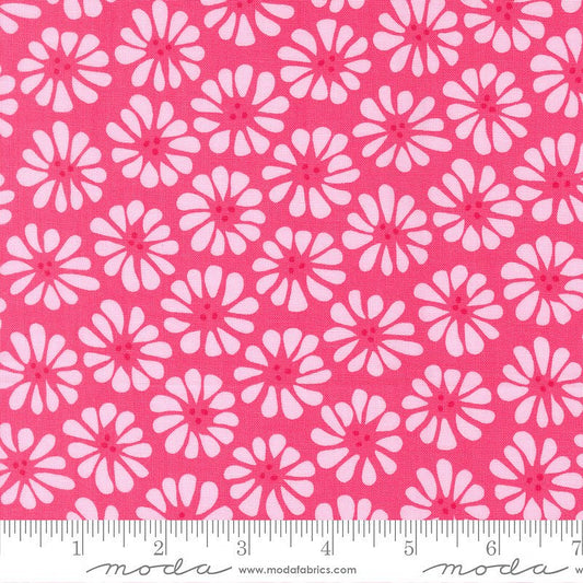Pick Me! Lazy Daisy Petunia - Moda from Fort Worth Fabric Studio