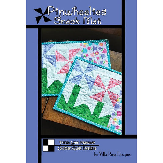 Pinwheelies Snack Mat Pattern - Villa Rosa Designs from Fort Worth Fabric Studio