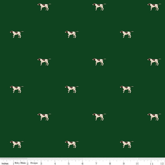 Plaid - Venture Club Pointers Forest - Riley Blake from Fort Worth Fabric Studio