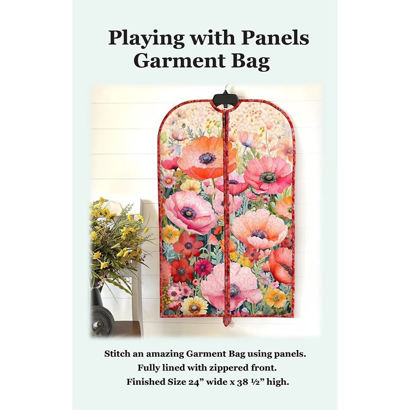 Playing with Panels Garment Bag Pattern by J. Minnis Designs - J. Minnis Designs from Fort Worth Fabric Studio