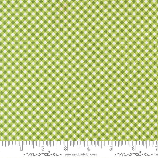 Poinsettia & Pear Checks & Plaids Fresh Grass - Moda from Fort Worth Fabric Studio