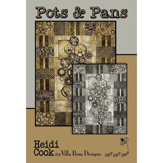 Pots & Pans Quilt Pattern - Villa Rosa Designs from Fort Worth Fabric Studio