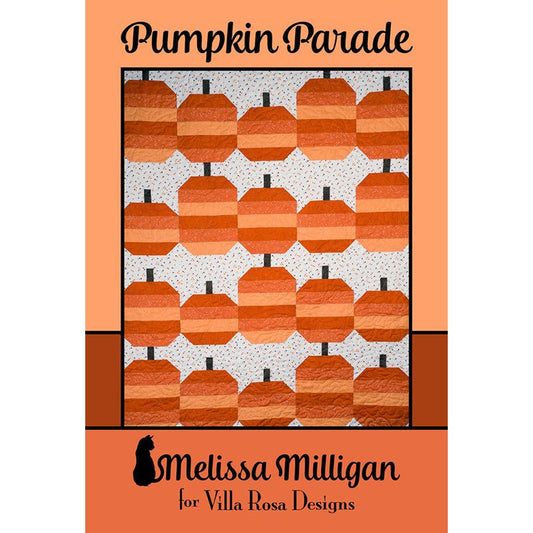 Pumpkin Parade Quilt Pattern PDF Download - Villa Rosa Designs from Fort Worth Fabric Studio