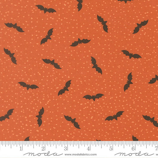 Purrs & Boos Bats Spice - Moda from Fort Worth Fabric Studio