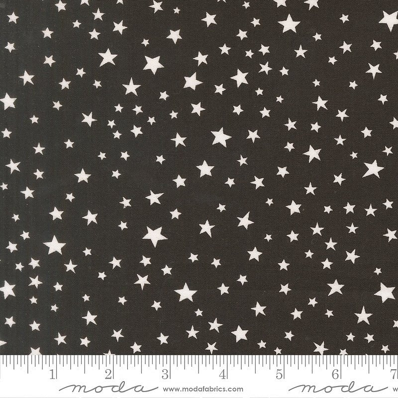 Purrs & Boos Stars Black Cat - Moda from Fort Worth Fabric Studio