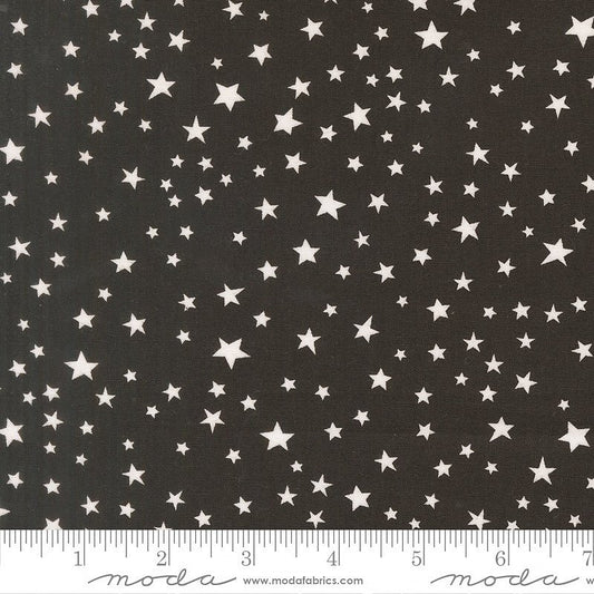 Purrs & Boos Stars Black Cat - Moda from Fort Worth Fabric Studio