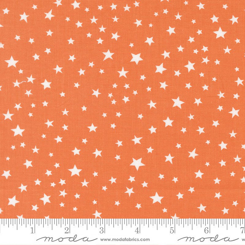 Purrs & Boos Stars Pumpkin – Remnant 42″ × 44″