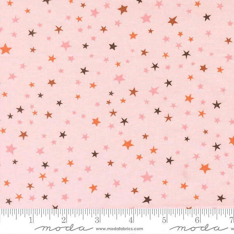 Purrs & Boos Stars Purrfect Pink – Remnant 38″ × 44″