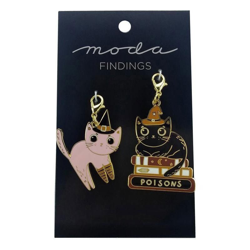 Purrs & Boos Zipper Charms by Elena Amo - Moda from Fort Worth Fabric Studio